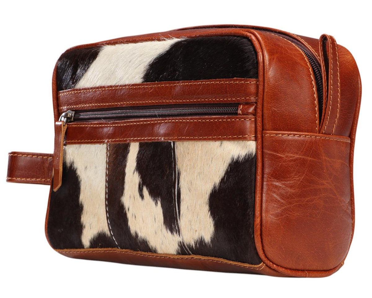 Fort Worth Cowhide Leather Toiletry Bag | Luggage & Gear Bags