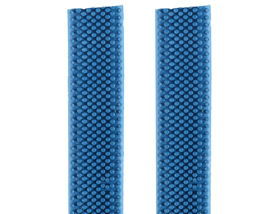 Rubber Rein Grips w/Small Pimple Grip - 3/4" in Blue