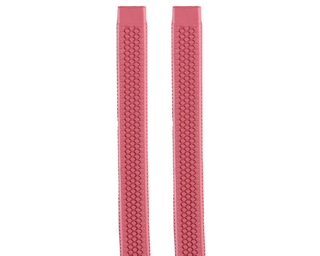 Horse Sense Rubber Rein Grips with Large Pimple Grip - 3/4" in Pink
