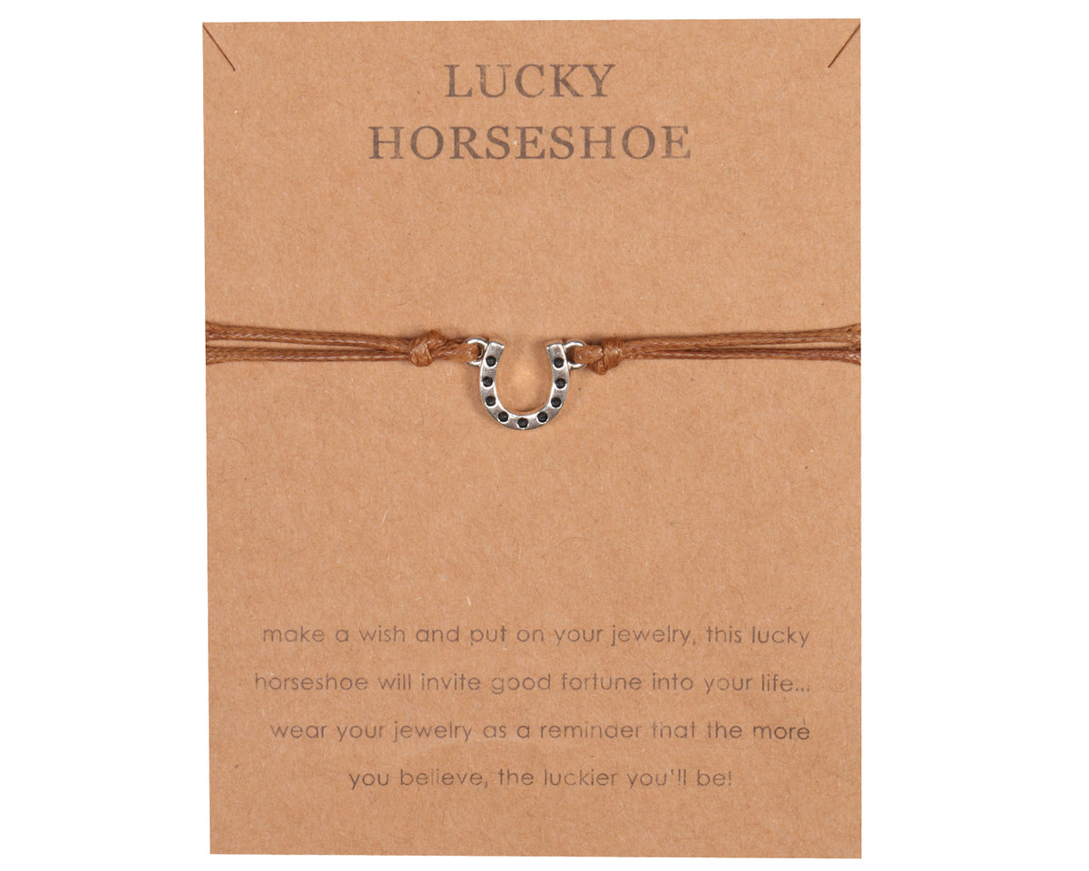 Lucky Horseshoe Bracelet – Greg Grant Saddlery