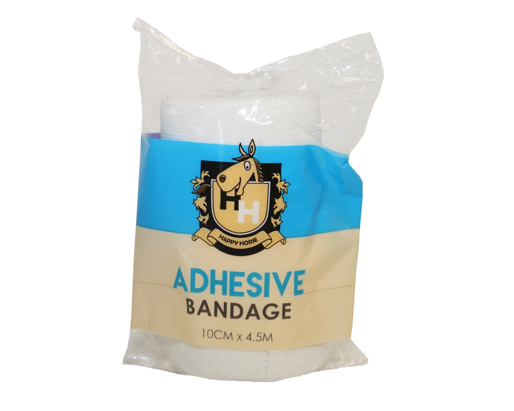 Happy Horse Adhesive Bandage: Elastic and versatile equine bandage. Shop now at Greg Grant Saddlery for budget-friendly equine products.