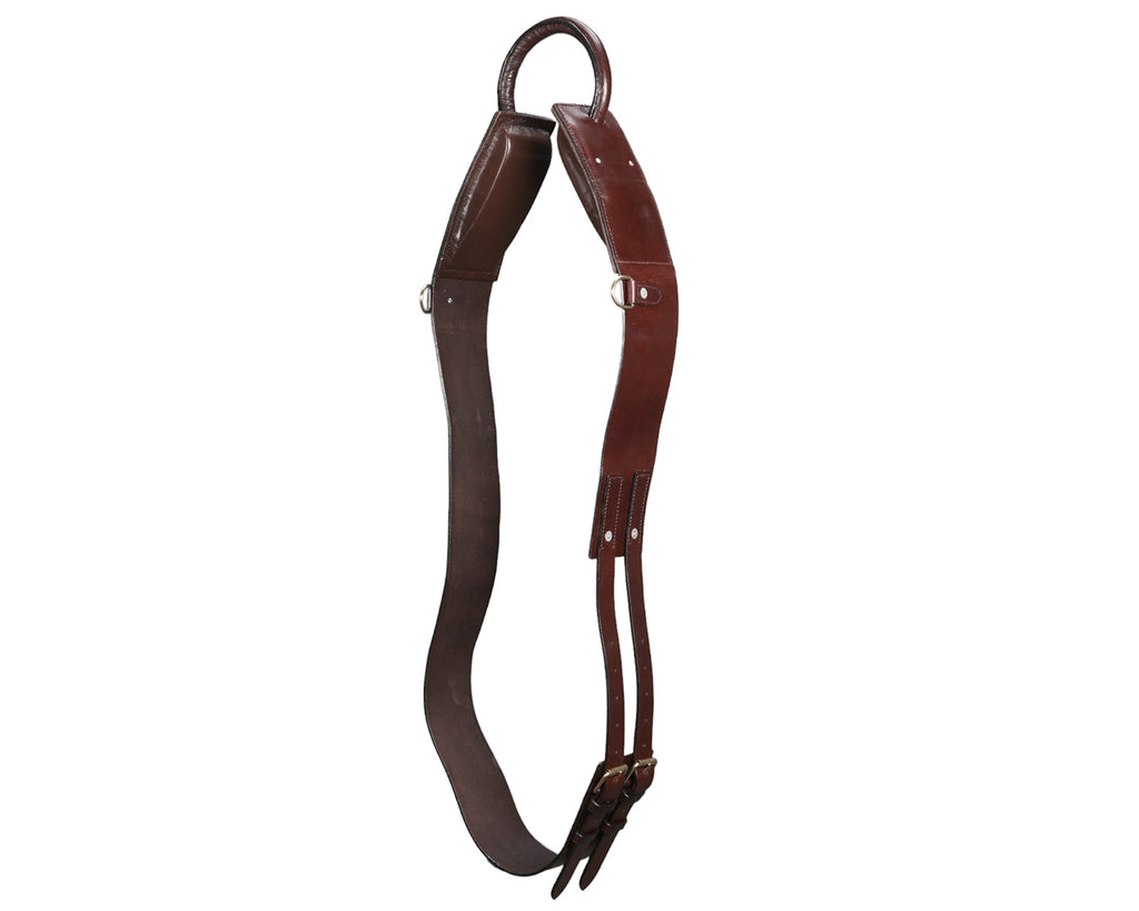 Anti-Cast Arch Roller - Russet Leather for Stable Use to Prevent your Horse from Becoming Cast