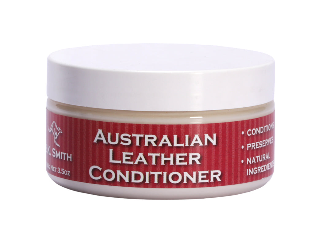  B.K.Smith Australian Leather Care creates a protective layer that limits the effects of weather, moisture, and bacteria while restoring the natural oils and resins of the leather, helping it stay soft and supple. Maintaining and preserving your leather horse tack