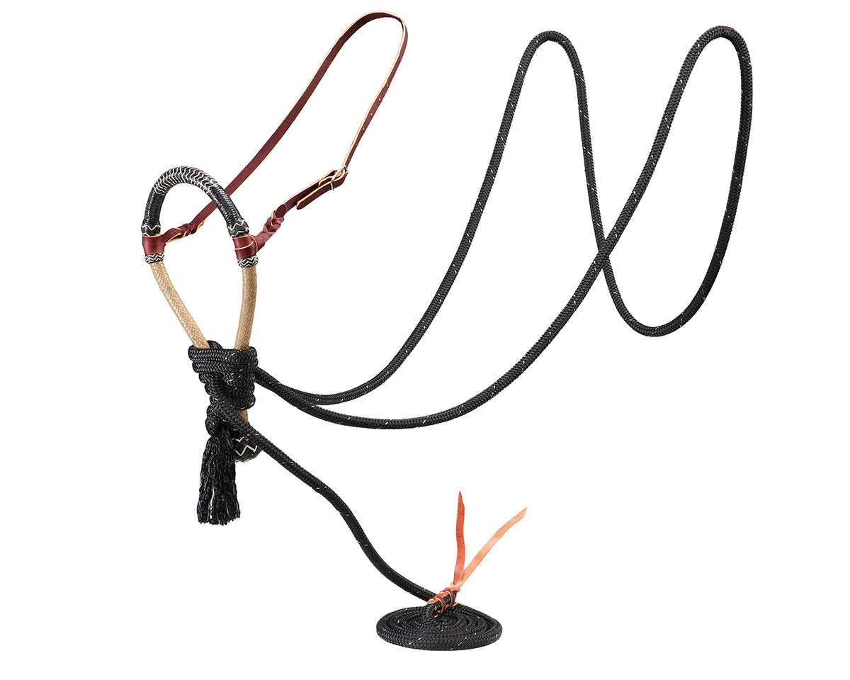 Professional's Choice Bosal Set with Black Yacht Rope Mecate main image 0