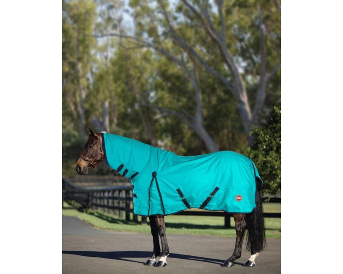 Kozy 1200D Rainsheet Horse Rug Combo Turquoise Horse Rugs