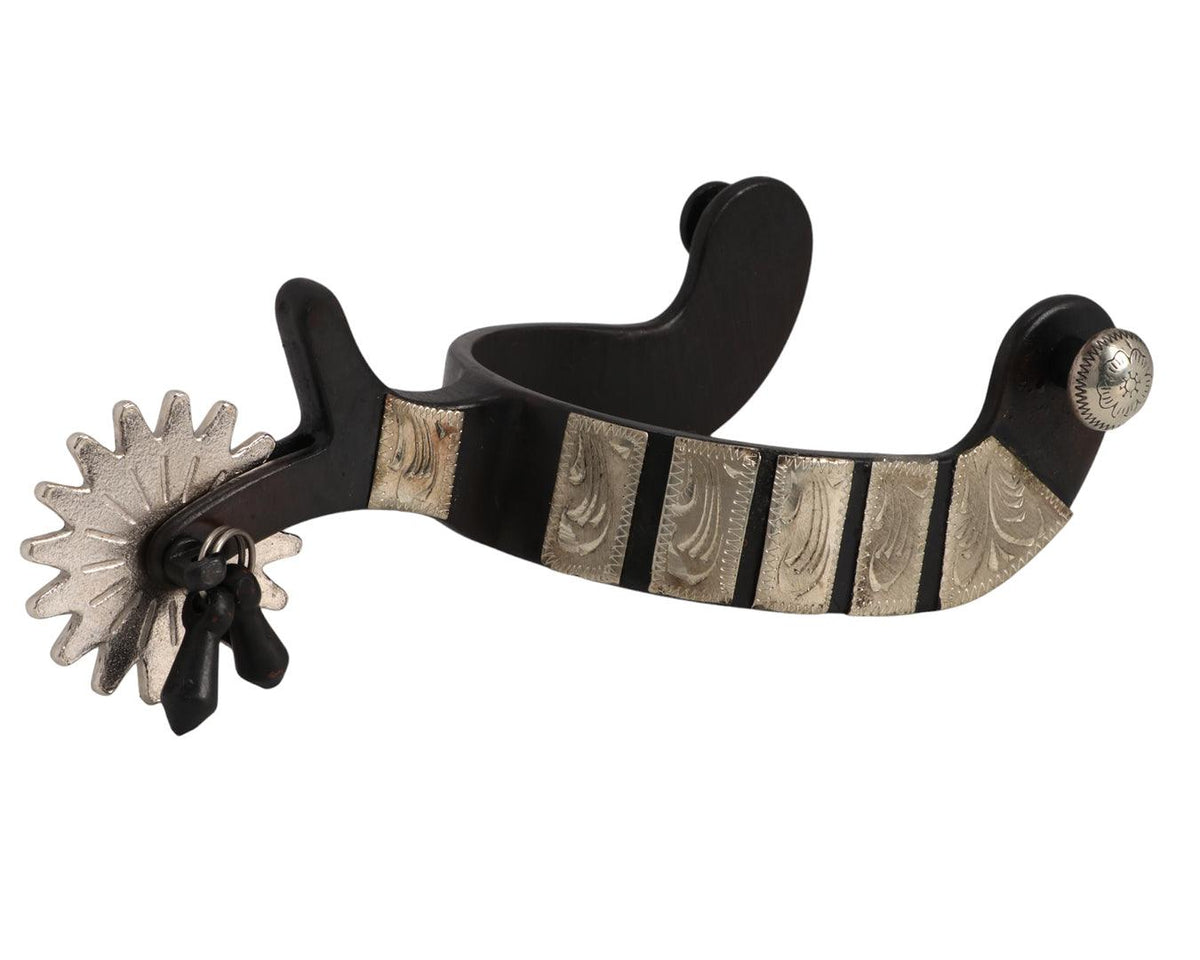 Western Jingle Bob Spurs - Stainless Steel