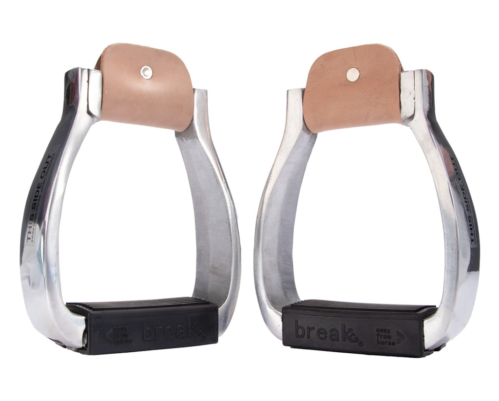 Fort Worth Breakfree Safety Oxbow Stirrups with Quick Release System