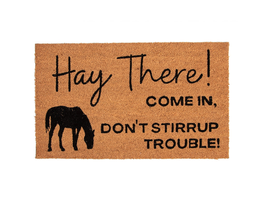 gift for horse lover door mat 