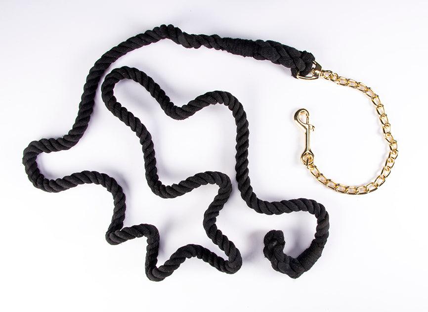 Heavy Cotton Chain Lead Rope Greg Grant Saddlery