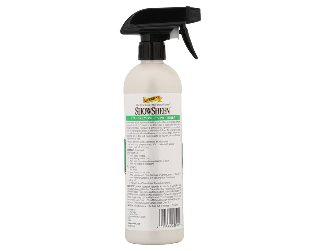 Absorbine Showsheen® Stain Remover and Whitener (590ml)
