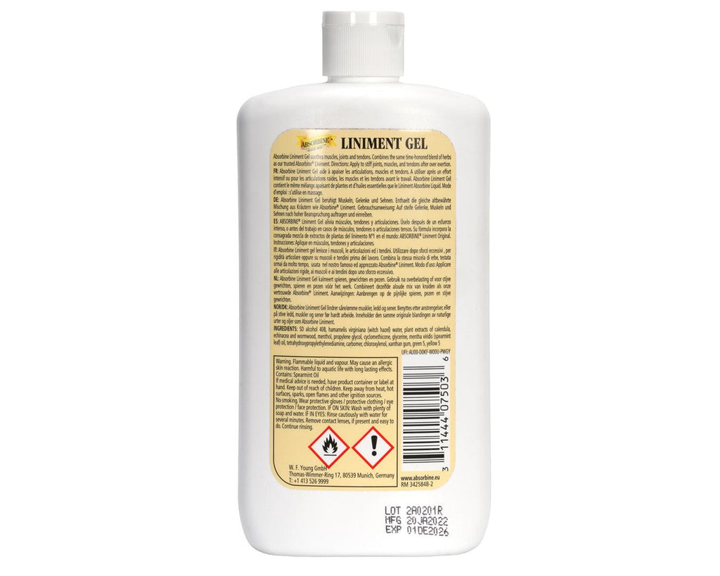 Absorbine® Gel Embrocation 340G for horses and ponies