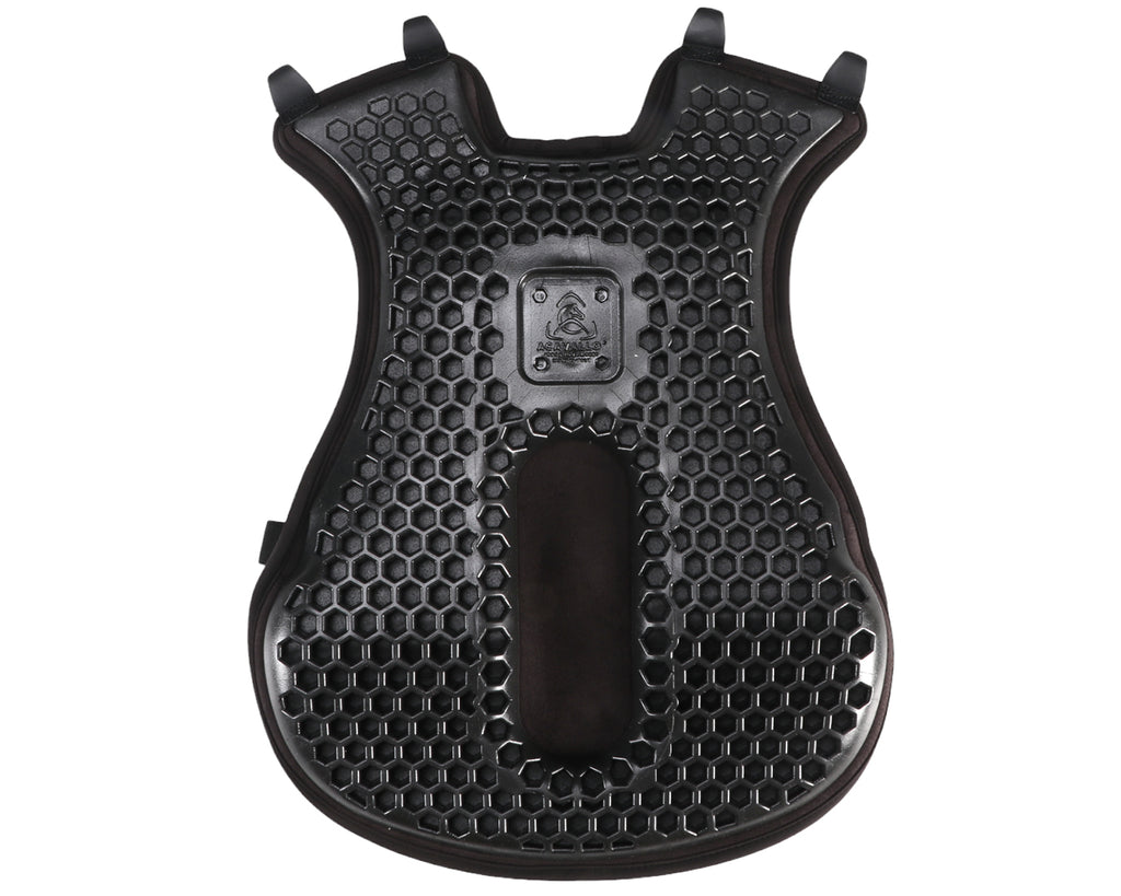 Acavallo OrthoCoccyx Western Gel Seat Saver - made to fit most saddles with a discrete look, the saver is made with a Dri-Lex material