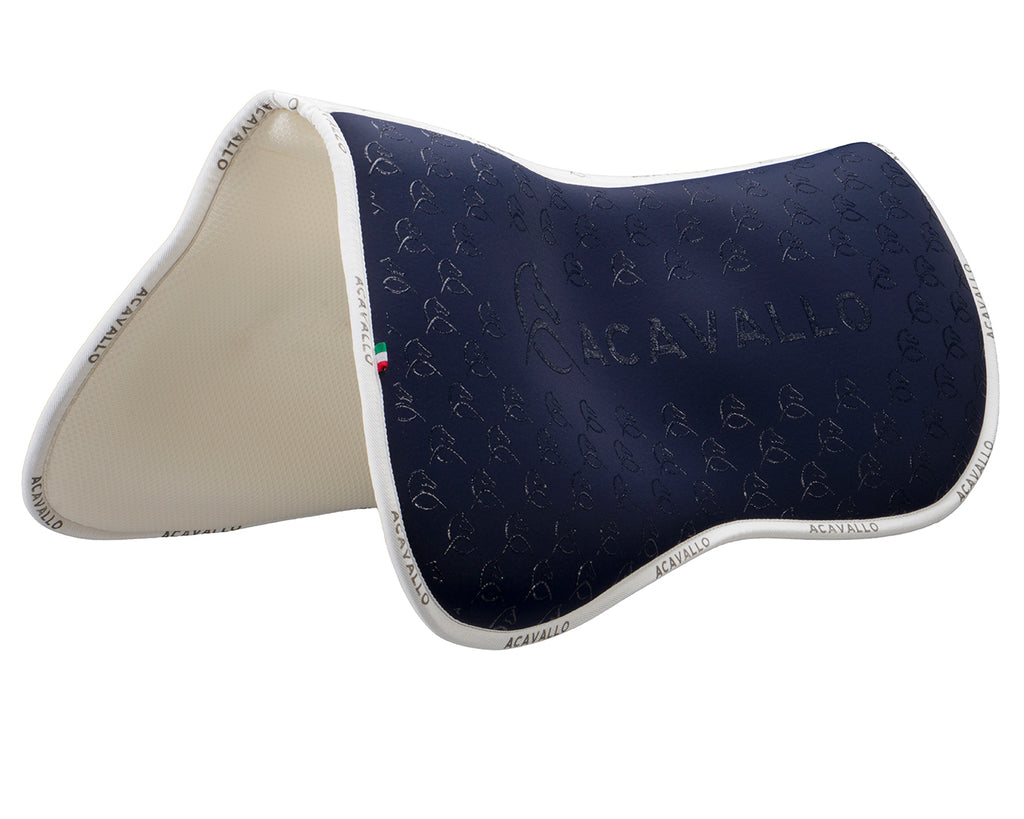 Acavallo Lycra & Memory Foam Dressage Half Pad
