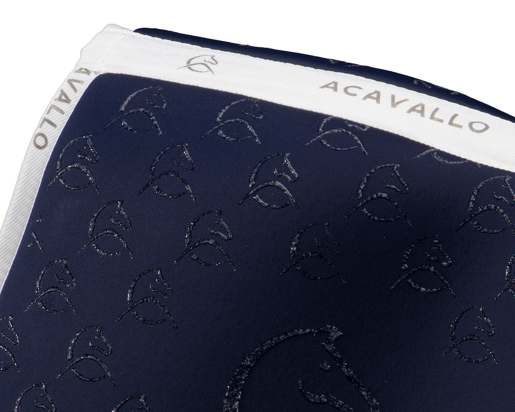 Acavallo Lycra & Memory Foam Dressage Half Pad