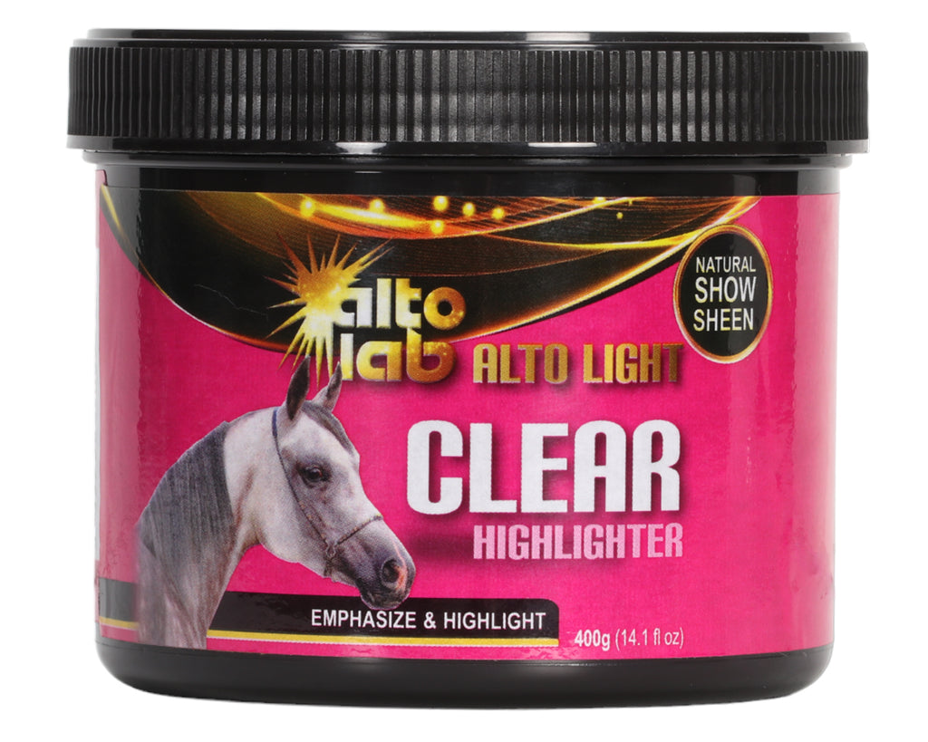 Alto Highlighters for horses and ponies - Clear 400g