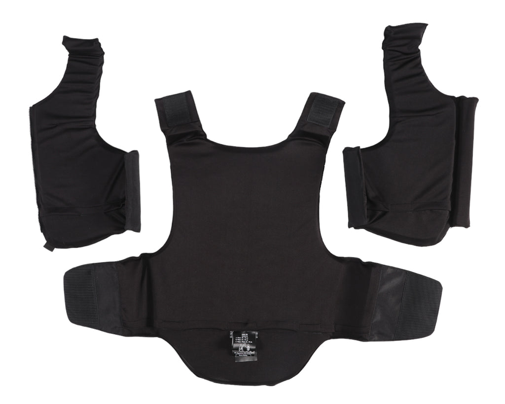 Components of CRW Body Protector for Equestrians