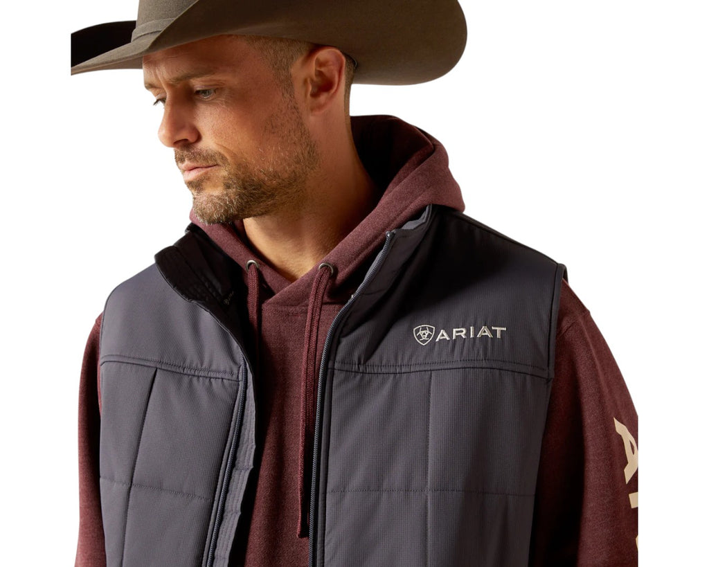 Ariat Crius Insulated Vest - Odyssey Grey