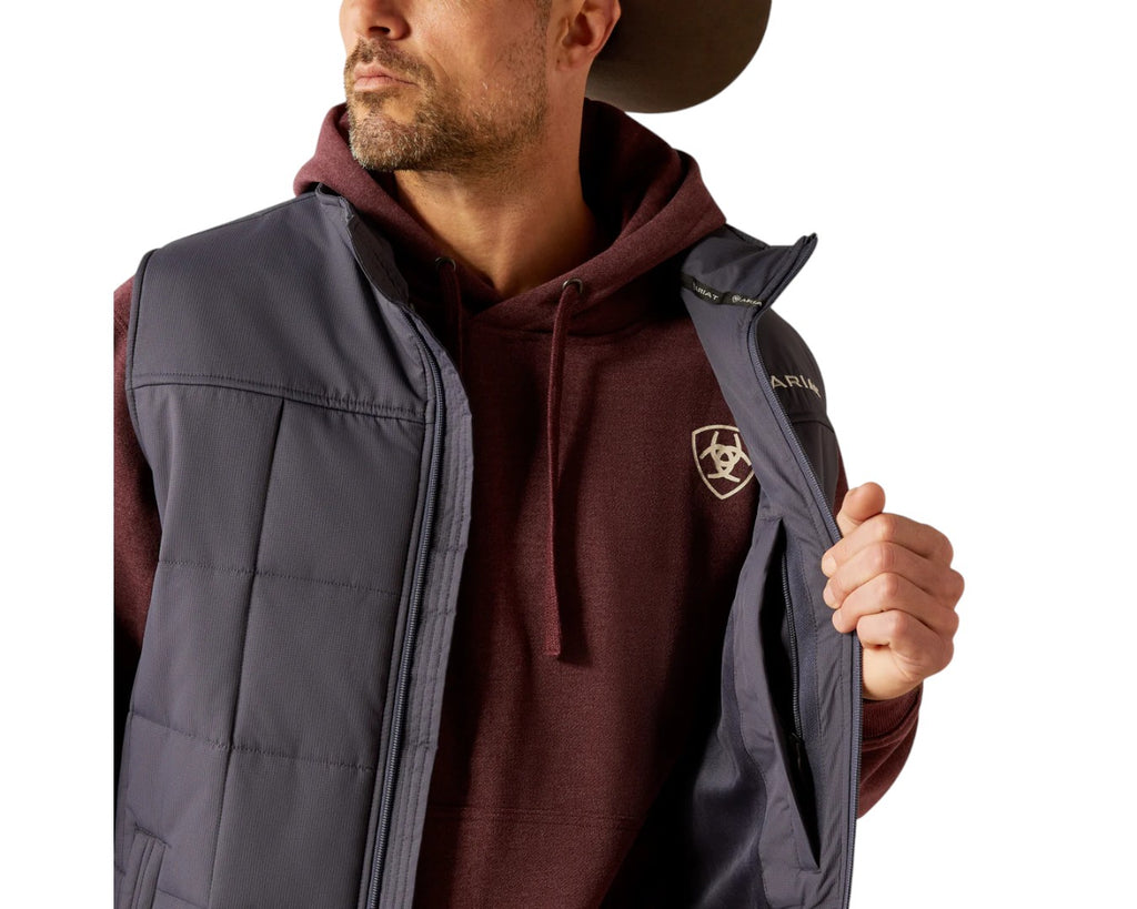 Ariat Crius Insulated Vest - Odyssey Grey