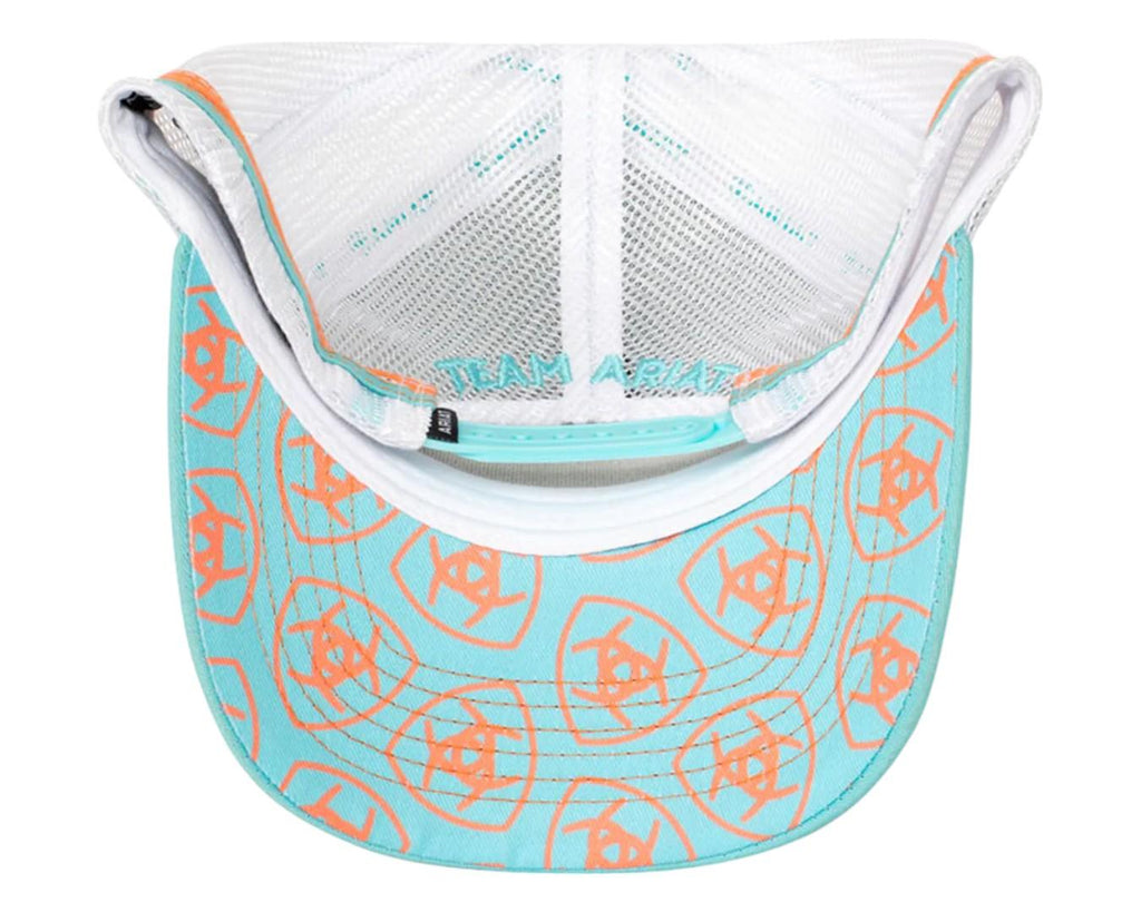 Ariat Est Patch Trucker Cap in Green - Ariat Logo print under the brim