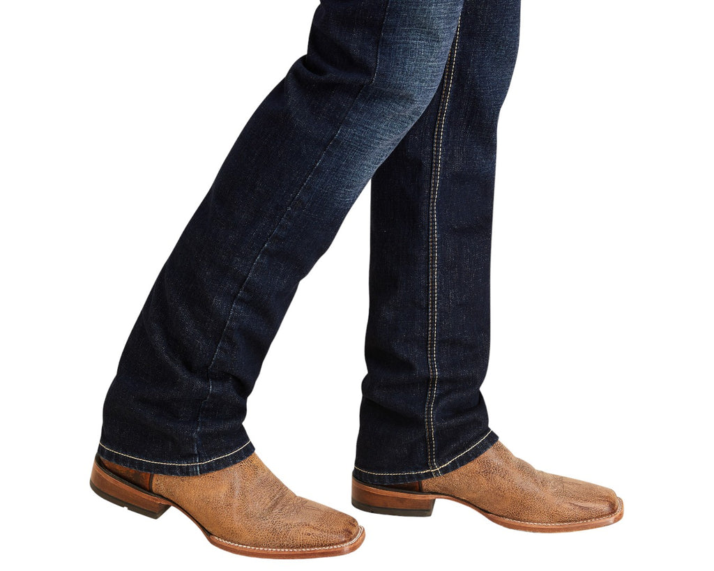 Ariat Mens M7 Slim Trevor Straight Jean - made of 99% Cotton, 1% Spandex