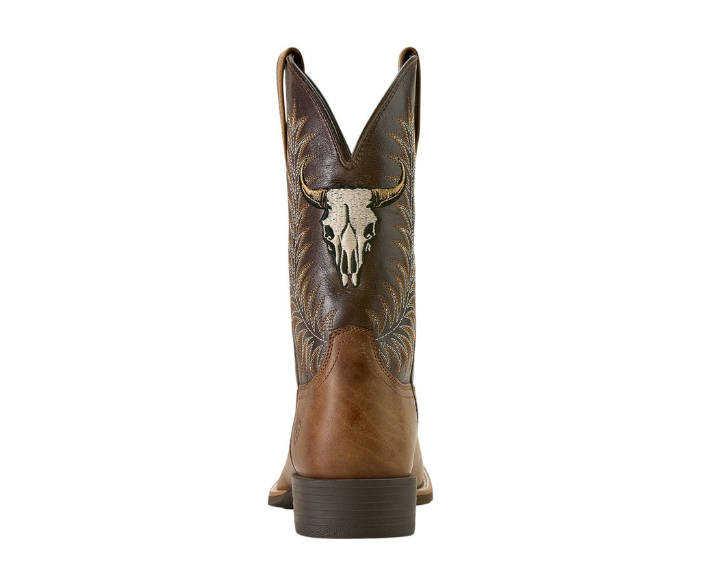 Ariat Men's Sport Steer Skull Cowboy Boot
