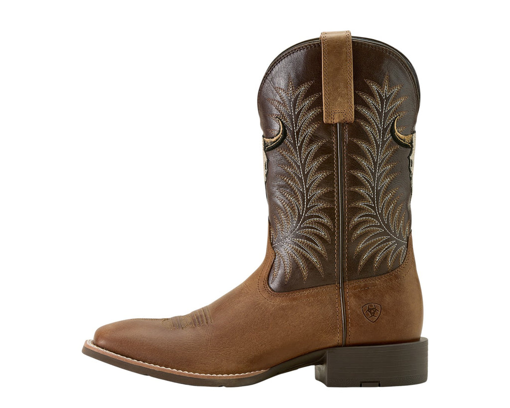Ariat Men's Sport Steer Skull Cowboy Boot