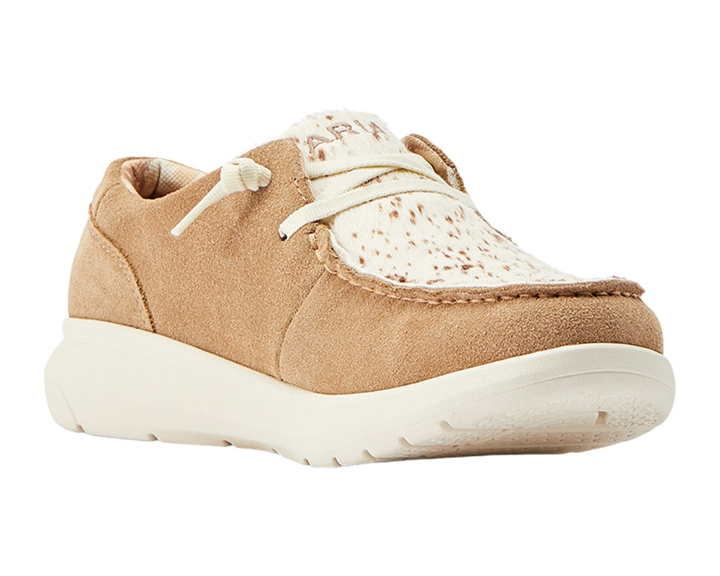 Ariat Ladies Hilo Sneaker - Walnut/Spotted Hair On