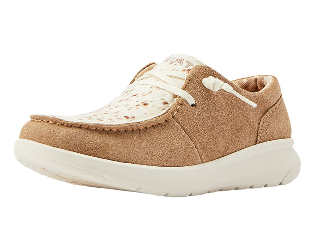Ariat Ladies Hilo Sneaker - Walnut/Spotted Hair On