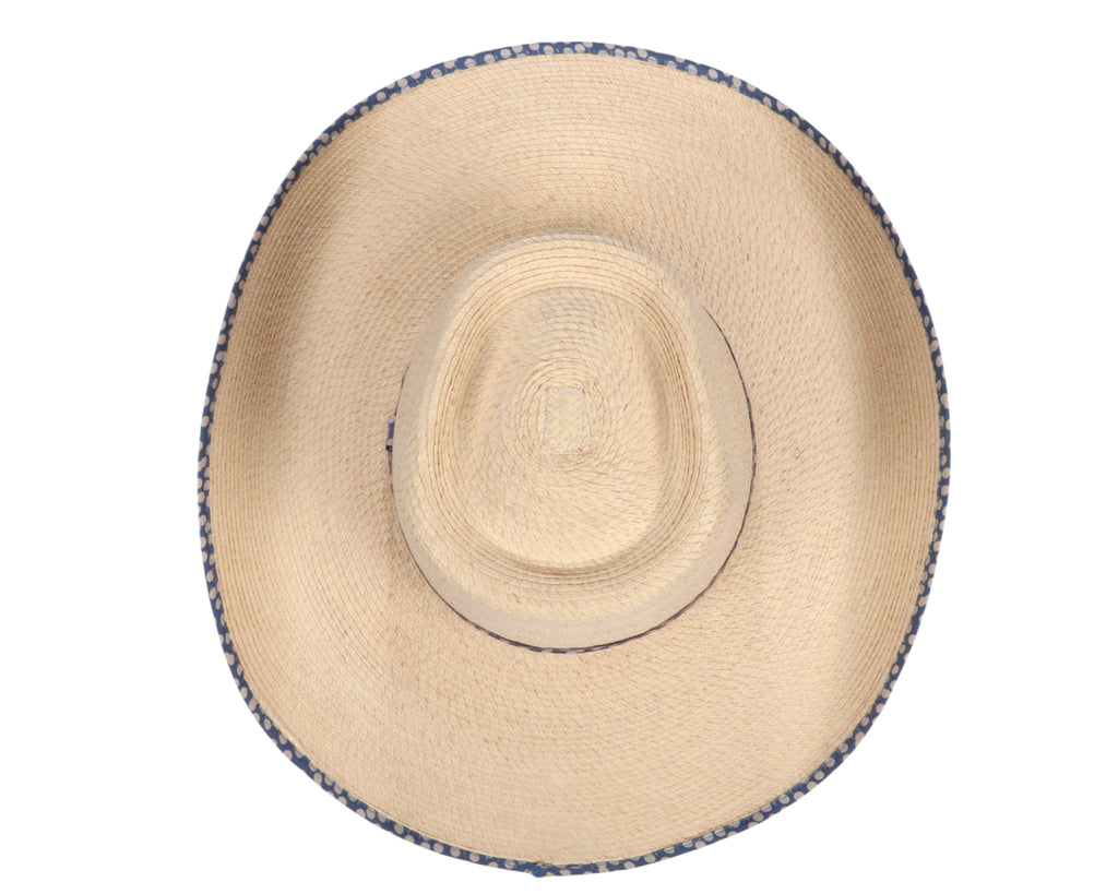 Sunbody Ava Hat - Navy Dots