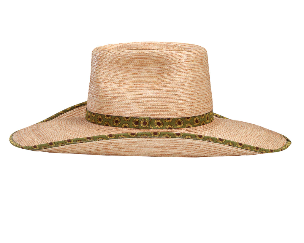 Sunbody Ava Hat - Sage Sunflowers