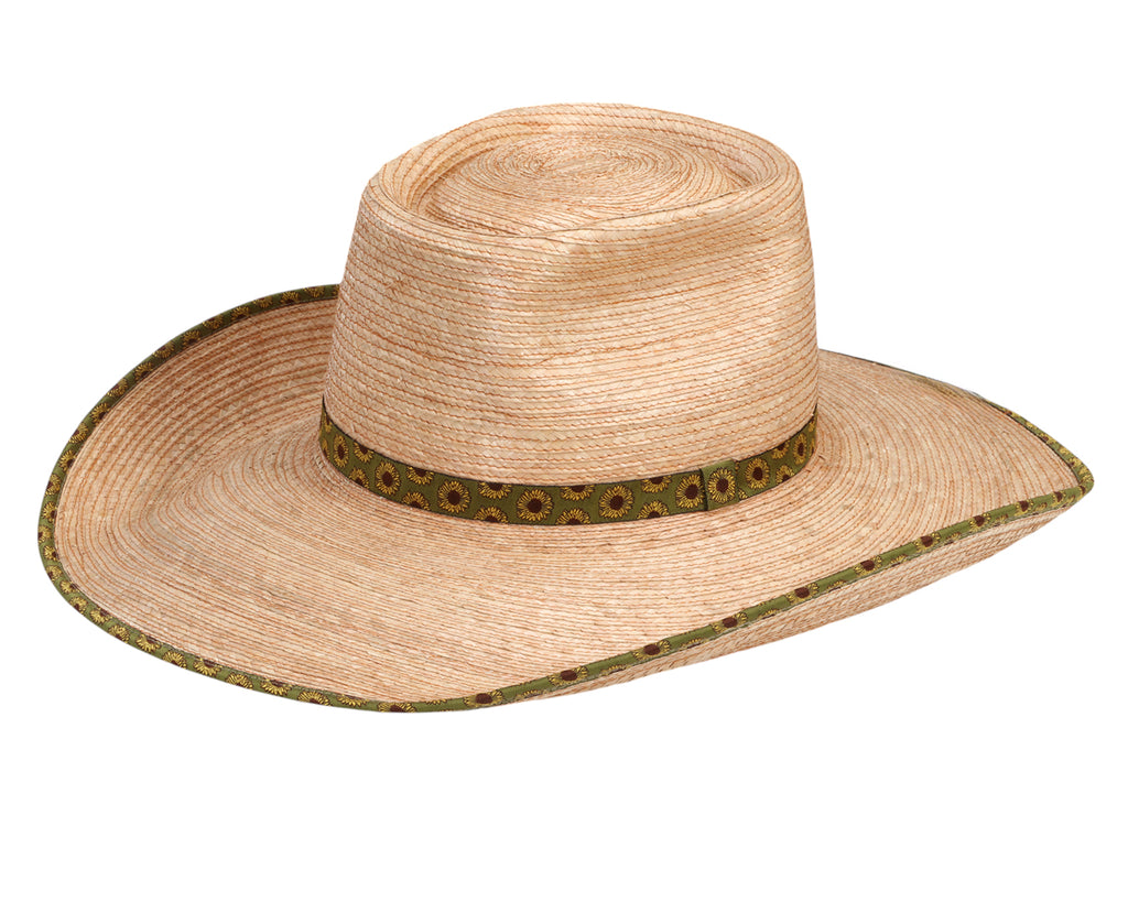 Sunbody Ava Hat - Sage Sunflowers