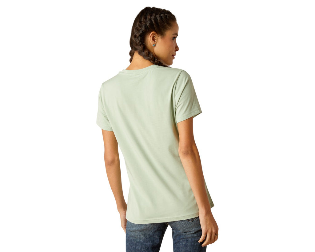 Ariat Ladies' Classic T-Shirt in Frosty Green