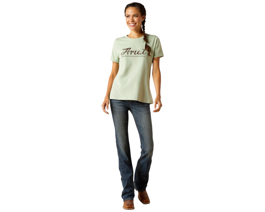 Ariat Ladies' Classic T-Shirt in Frosty Green