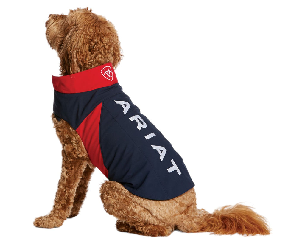 Ariat Team Softshell Dog Jacket in Navy