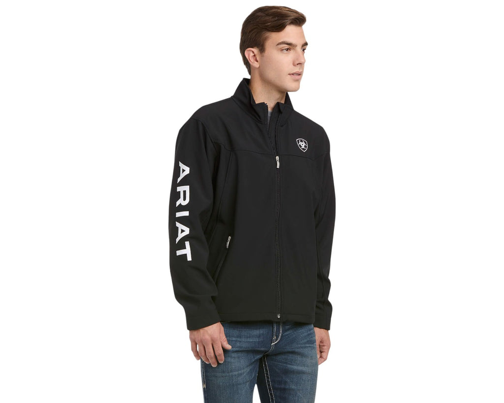 Ariat Men's New Team Softshell Jacket in Black