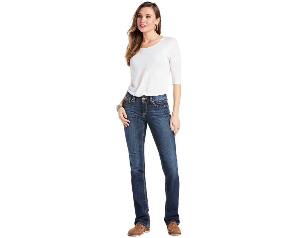 Ariat Ladies' Real Perfect Rise Straight Leg Jeans