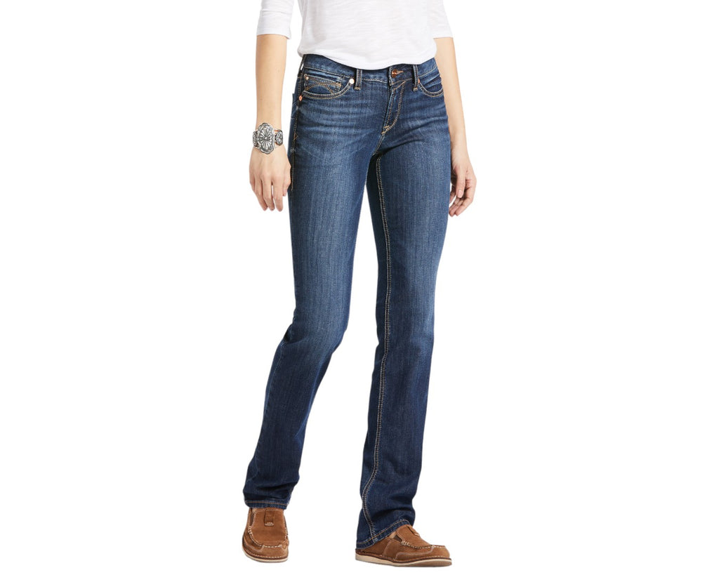 Ariat Ladies' Real Perfect Rise Straight Leg Jeans