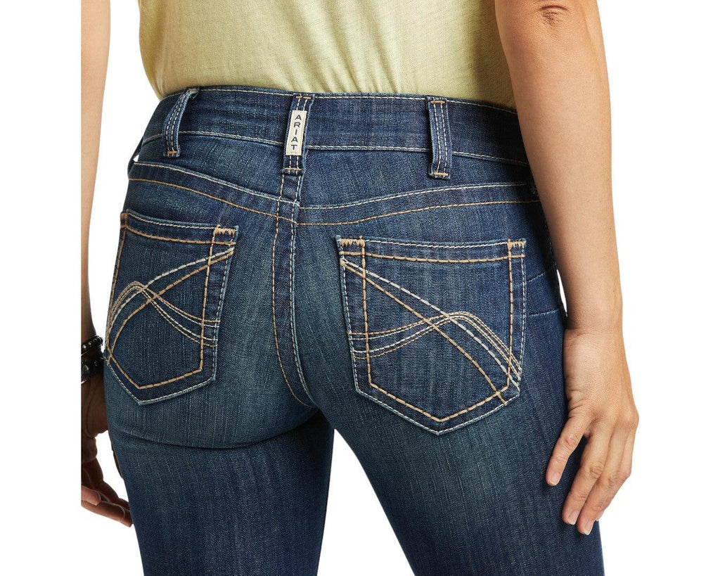 Ariat Ladies' Real Midrise Boot Cut Jeans