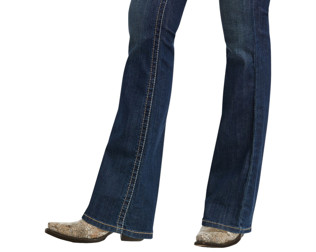 Ariat Ladies' Real Midrise Boot Cut Jeans