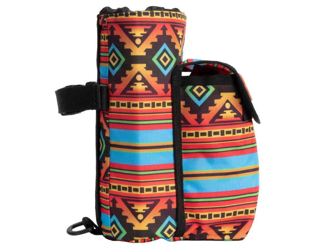 Fort Worth Nicoma Print Water Bottle Bag to attach to Saddle