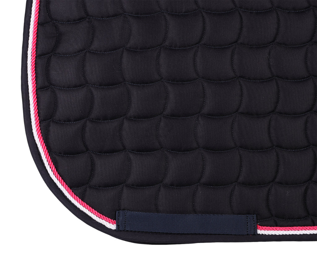 Bambino GP Saddle Pad - Navy/Pink