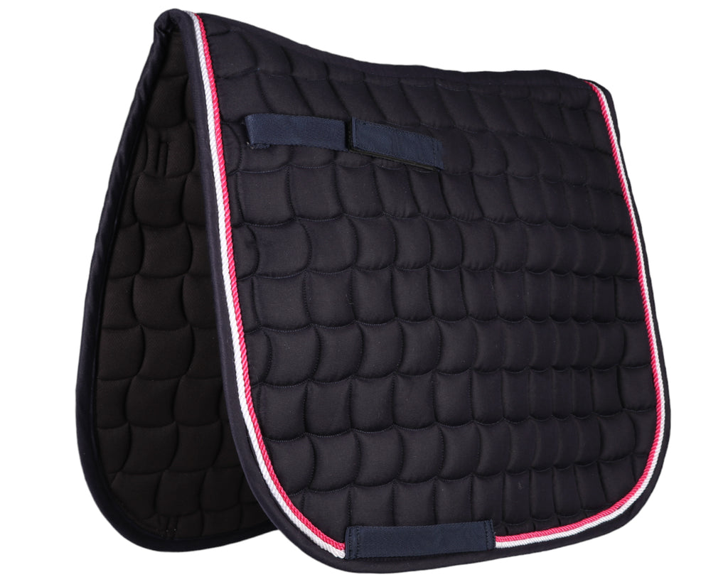 Bambino GP Saddle Pad - Navy/Pink