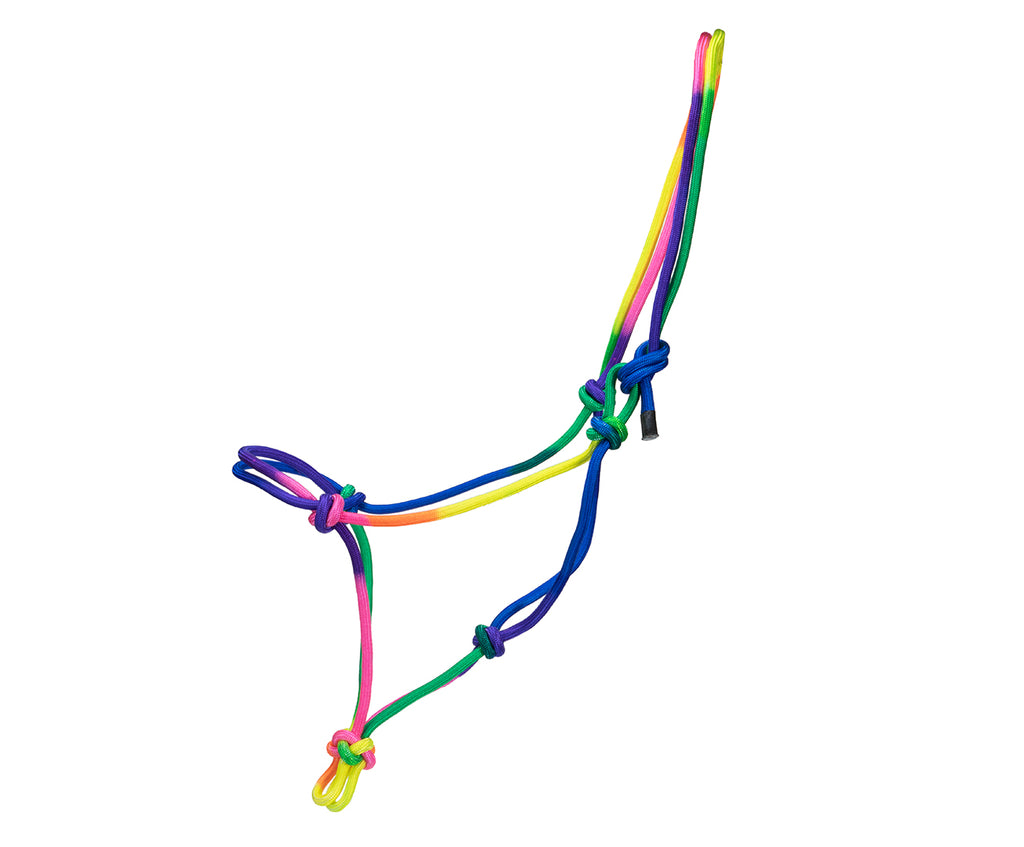 Bambino Rainbow Rope Halter | Halters & Lead Ropes