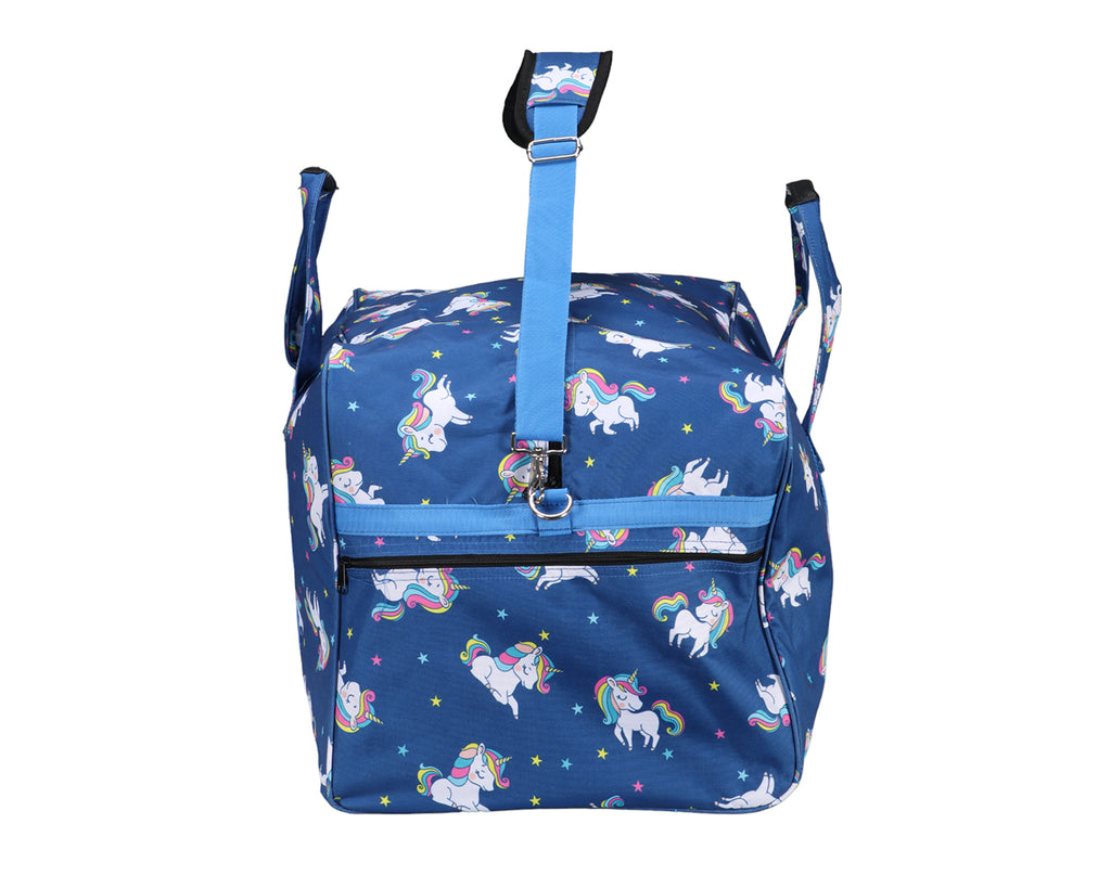 Bambino Overnight Travel Bag - Limited Edition Unicorn Print, image showing detachable carry handle