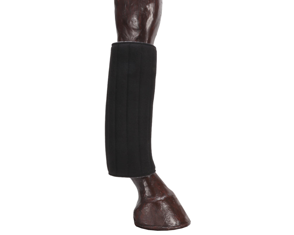 Horsemaster Quilted Bandage Pads - Black