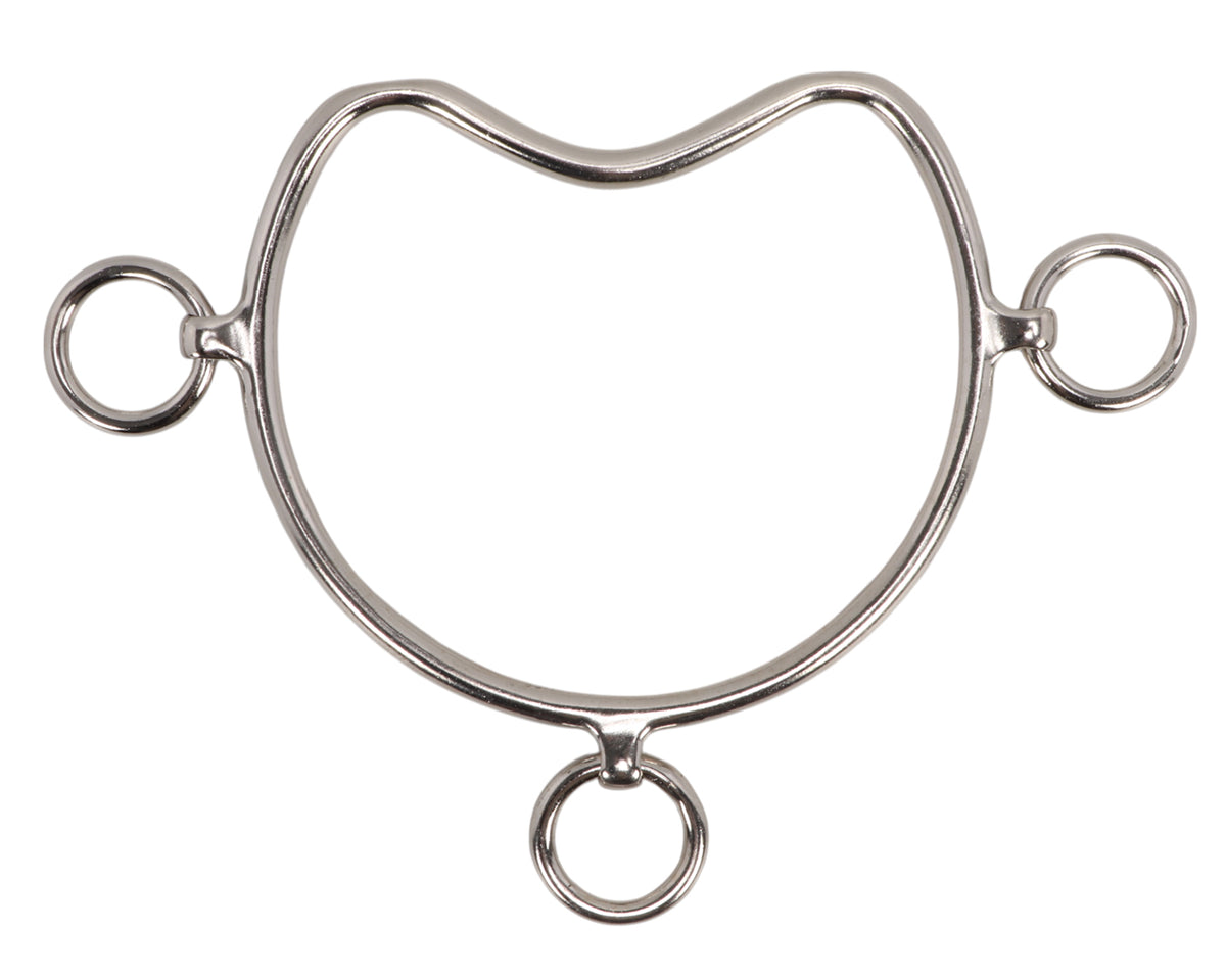 Anti-Rear Bit with Port Mouth - Chrome Plated Steel – Greg Grant Saddlery