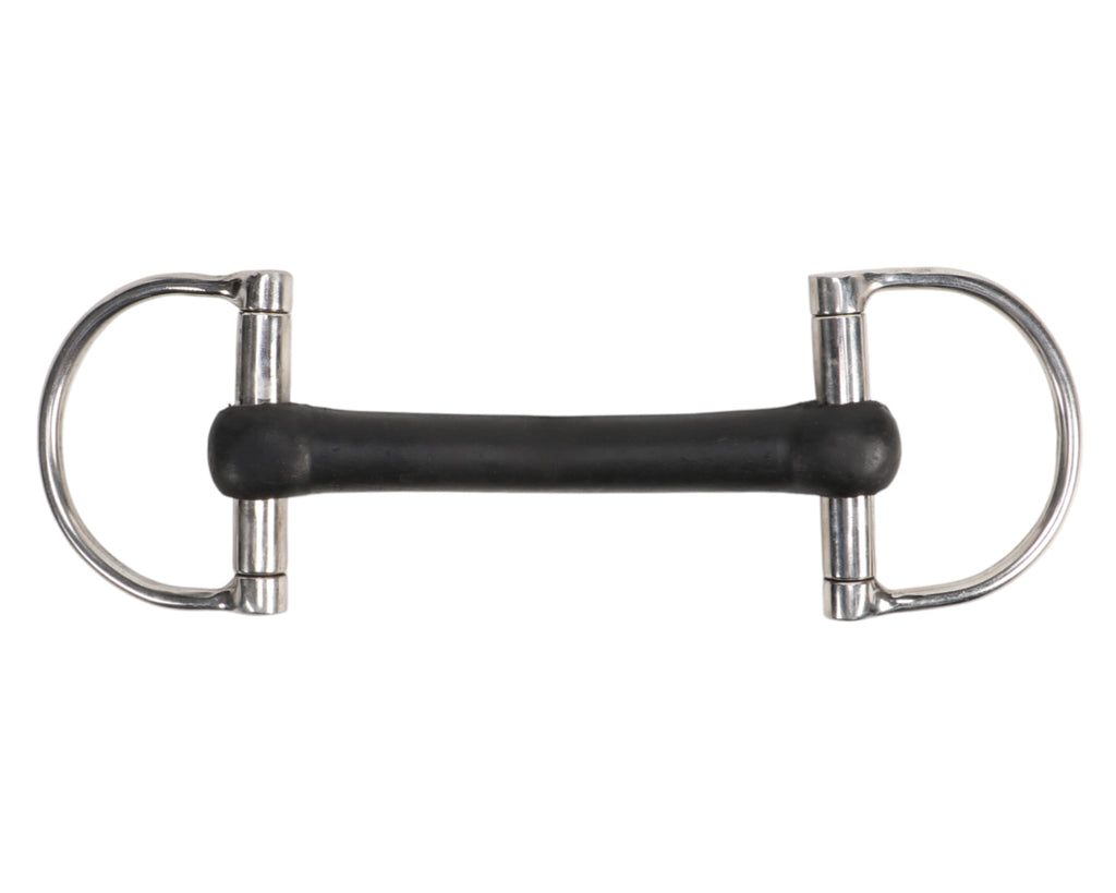 Racing Dee Bit with Soft Rubber Mullen Mouth