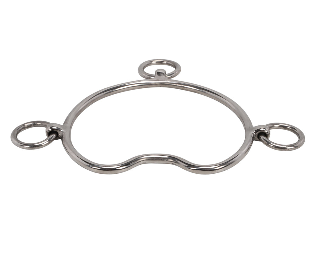 Anti-Rear Bit with Port Mouth - Stainless Steel