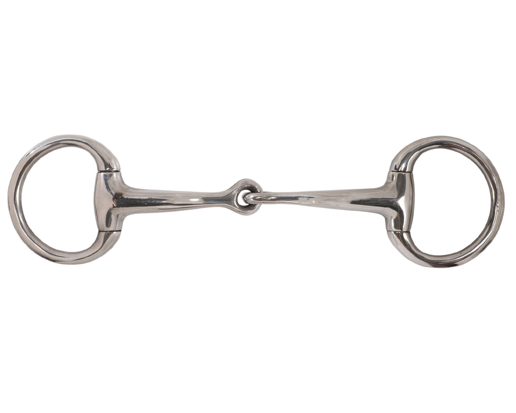 Curved Small Eggbutt Snaffle Bit