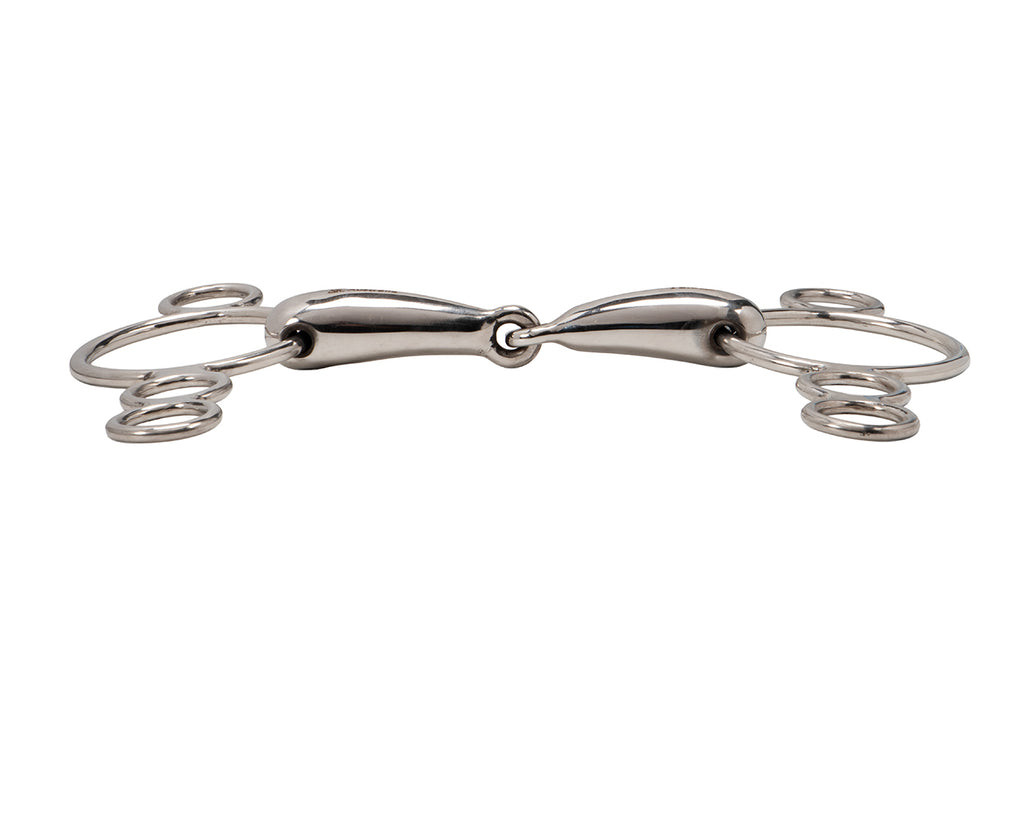 STC Dutch Gag Snaffle with Four rings and Hollow Mouth – Greg Grant ...